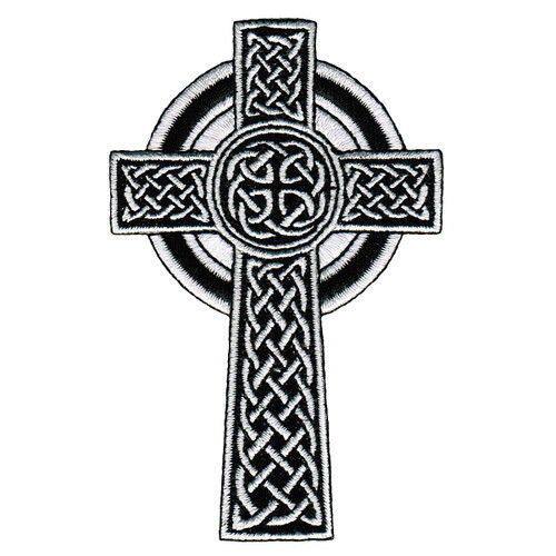 Irish Celtic Cross (White)