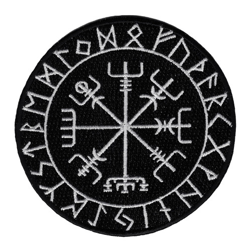 Viking Compass - Black/White