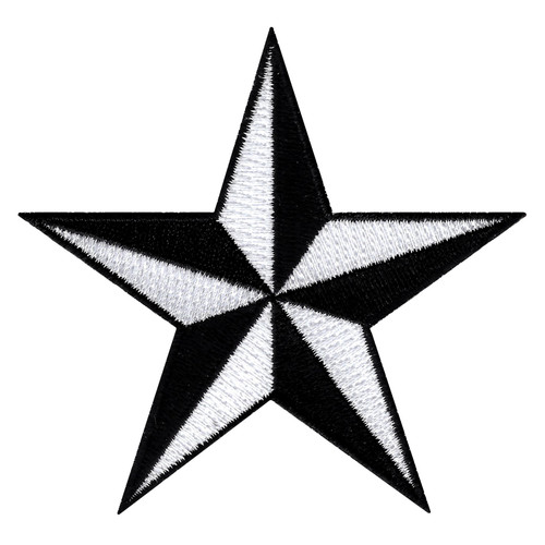 Nautical Star - Black/White