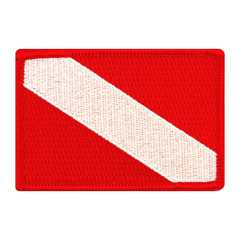 Diver Down Flag (Red Border)