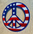 Peace Sign (Stars/Stripes)