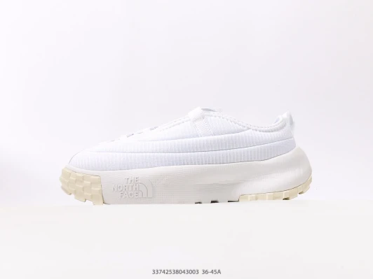 The North Face Padded Sneakers White Textile