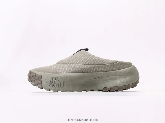 The North Face Mule Grey Textile Slip-On Shoes