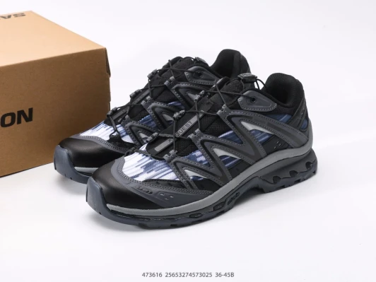 Salomon Trail Running Shoes Grey Black Synthetic