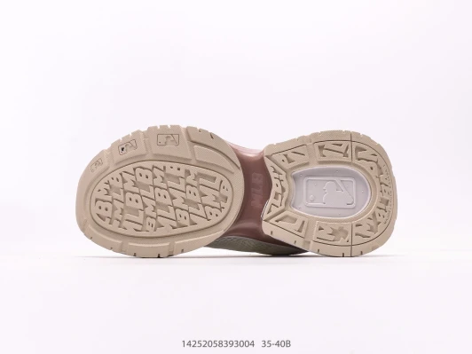 MLB Sneakers White Pink Mesh Chunky Sole CV1363 MLB Sneakers White Pink Mesh Chunky Sole CV1363
