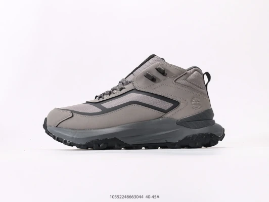 Timberland Hiking Boots Grey Synthetic Mid-Top IB0018-100