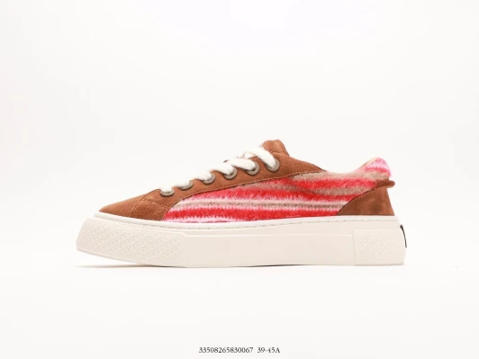 Dior Canvas Sneakers Pink Stripe Suede Low Top