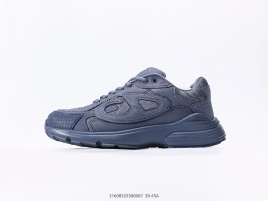 Dior B30 Sneakers Blue Suede Mesh