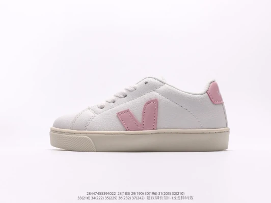 Veja Sneakers White Pink Leather Low Top DZ1847-400