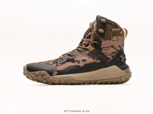 Under Armour Boots Camouflage Textile Rugged Sole