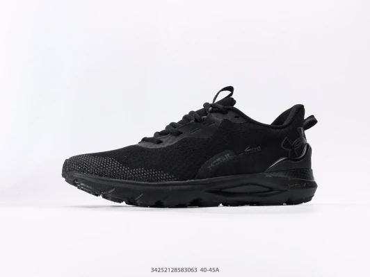 Under Armour Running Shoes Black Mesh DM1602-121 Under Armour Running Shoes Black Mesh DM1602-121