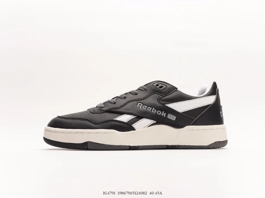 Reebok Sneakers Black White Leather Low Top IG9953
