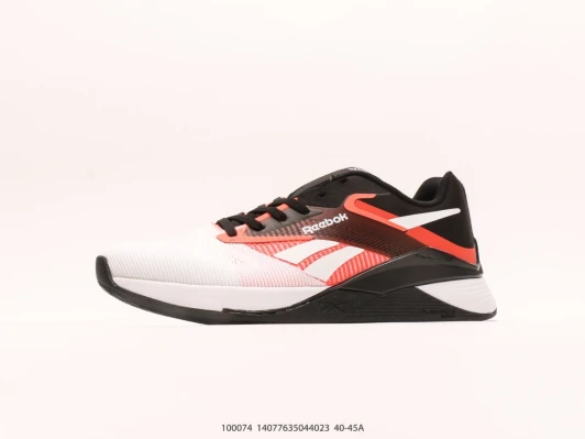 Reebok Running Shoes White Red Black Mesh DD1875-200