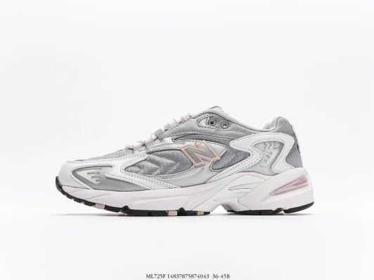 New Balance 725F Grey White Pink Mesh Sneakers ML725F