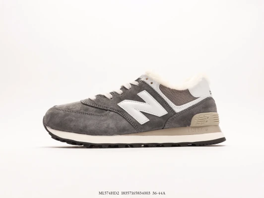 New Balance Sneakers Grey Suede Sherpa Lined ML574HD2