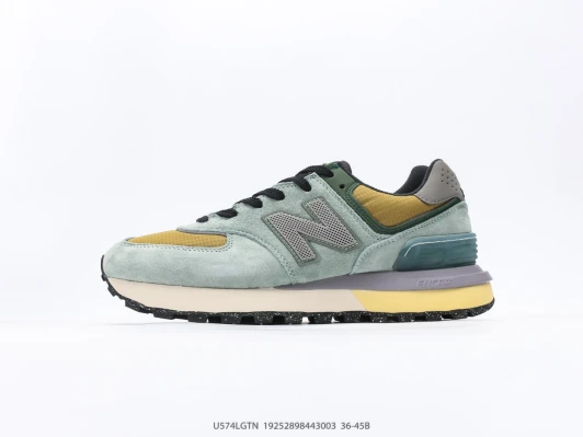 New Balance 574 Sneakers Seafoam Green Suede Rubber U574LGTN