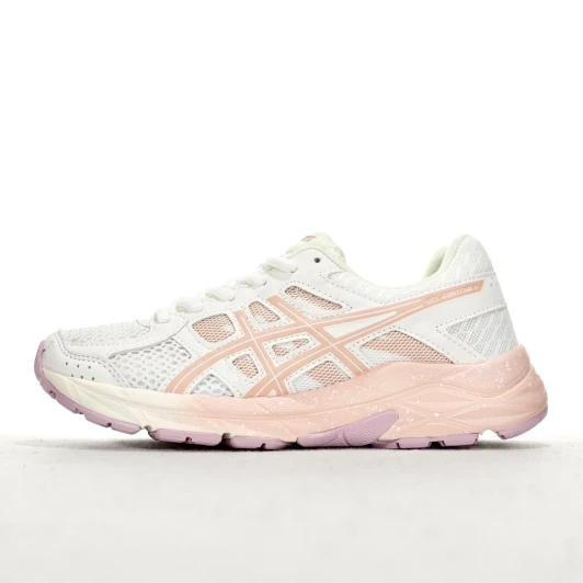 Asics Gel-Contend 4 White Pink Mesh Sneakers