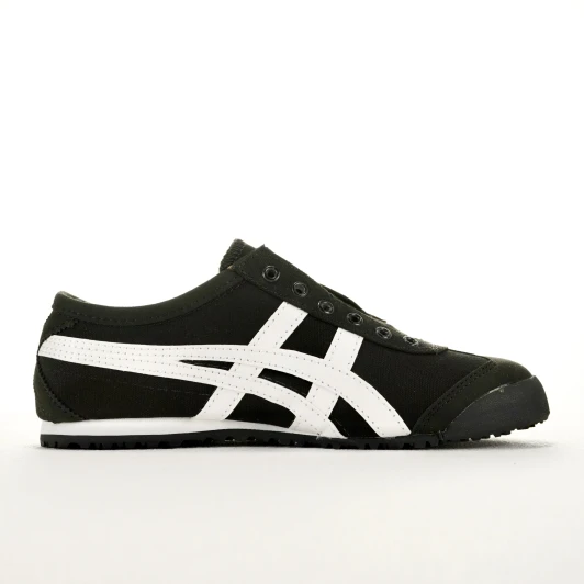 Onitsuka Tiger Mexico 66 Slip-On Shoes Black White