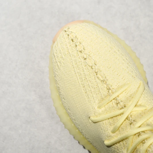 Adidas Knit Running Shoes Yellow Textile F36980