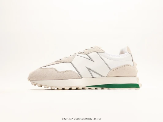 New Balance 327 Sneakers White Suede Grey Accent U327UNP