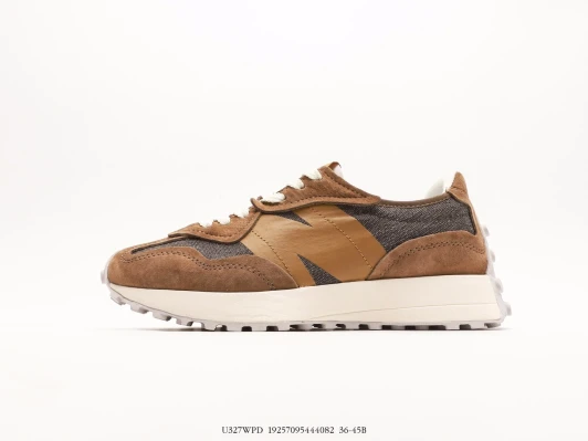 New Balance Sneakers Brown Suede Textile U327WPD