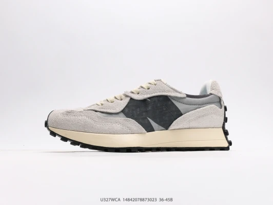 New Balance Sneakers Grey Suede Lace-up U327WCA