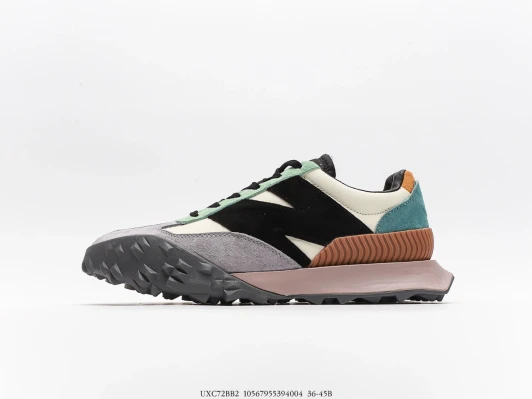 New Balance Sneakers Grey Teal Suede Rubber UXC72BB2