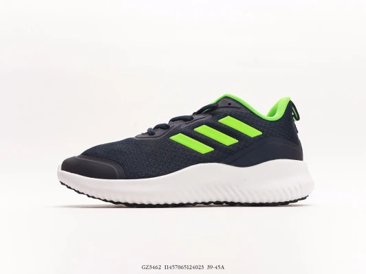 Adidas Running Shoes Navy Lime GZ3462