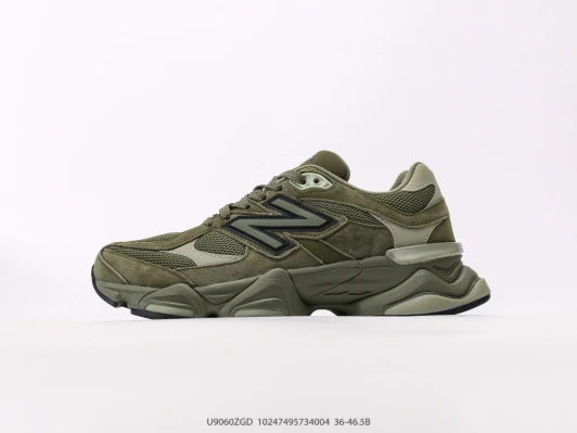 New Balance Sneakers Olive Suede Mesh U9060ZGD