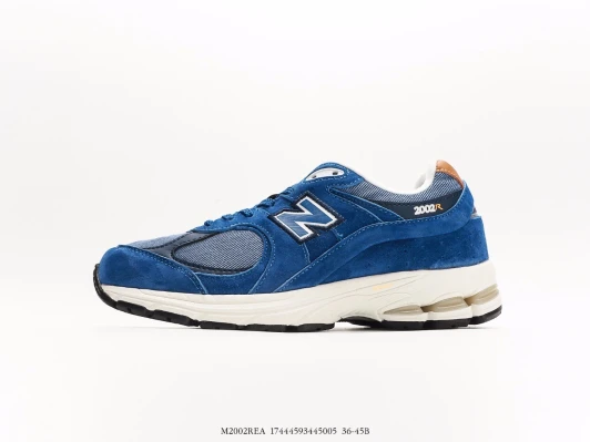 New Balance 2002R Blue Suede Mesh Sneakers M2002REA