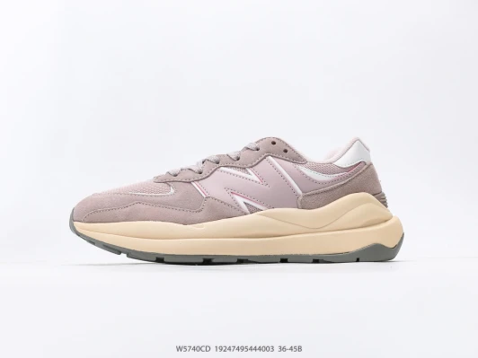 New Balance 5740 CD Pink Suede Trainers