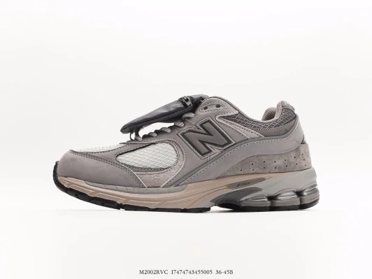 New Balance Sneakers Grey Suede Mesh Detachable Cover M2002RVC