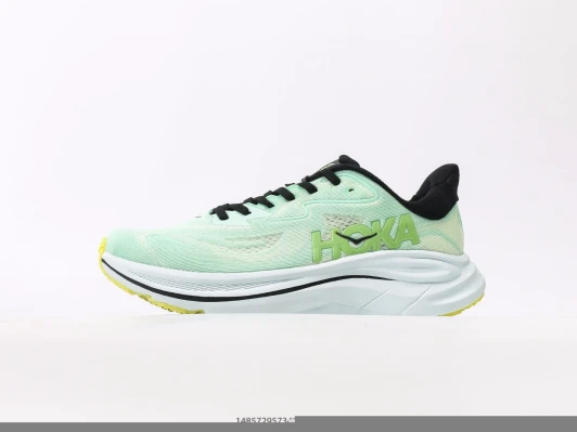 Hoka Running Shoes Mint Green Lightweight Mesh DM1602-1094
