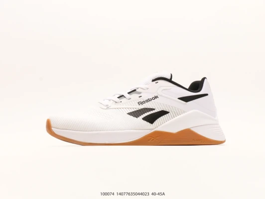 Reebok White Mesh Athletic Shoes With Black Accents DJ0950-108 Reebok White Mesh Athletic Shoes With Black Accents DJ0950-108