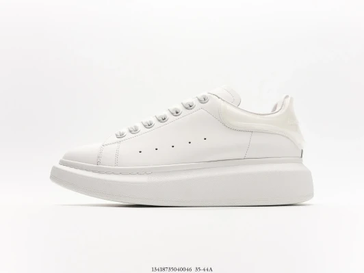 Alexander McQueen Oversized Sneaker White Leather Platform
