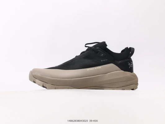 Arc'teryx Trail Running Shoes Black Tan FZ3055-001