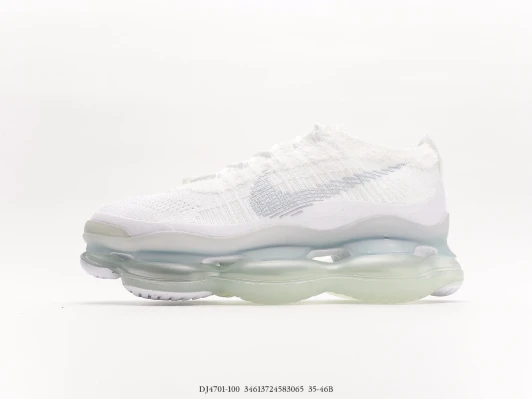 Nike Air Max Shoes White Knit Clear Sole DJ4701-100