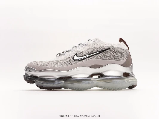 Nike Air Max Sneakers Grey Knit Chunky Sole FD4612-001