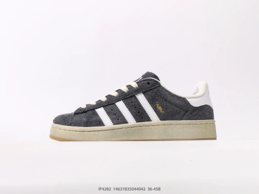 Adidas Campus Suede Sneakers Grey White IF4282