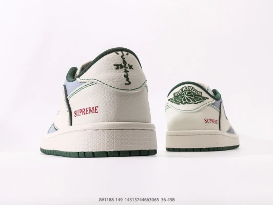 Nike SB Dunk Low Supreme Light Blue/Cream/Green Sneakers JW1188-149