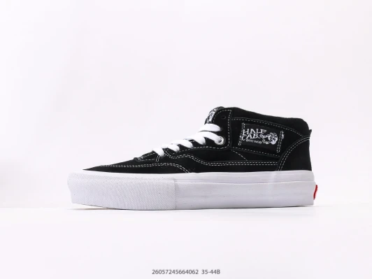 Vans Half Cab Sneakers Black Suede Platform