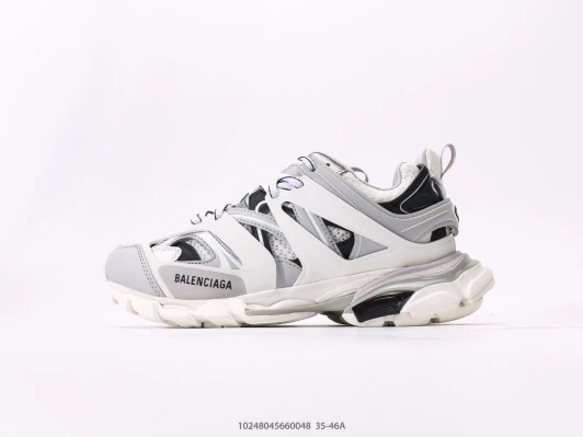 Balenciaga Track Sneakers White Grey Black AO3108-001