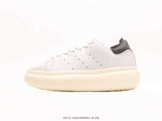 Adidas Platform Sneakers White Leather Chunky Sole ID3741