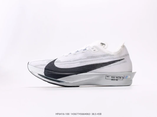 Nike Running Shoes White Black Swoosh Flyplate HF6416