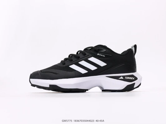 Adidas Terrex Gore-Tex Trail Running Shoes Black White GW5772