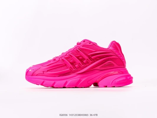 Adidas Running Shoes Pink Mesh Synthetic IG6936