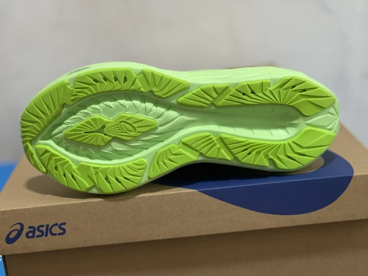 Asics Running Shoes Lime Green Synthetic