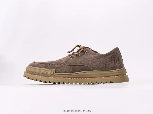 CAT Casual Shoes Brown Suede Lace-Up Lug Sole FZ3773-100