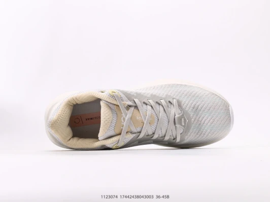 Hoka Running Shoes White Mesh Lightweight Performance