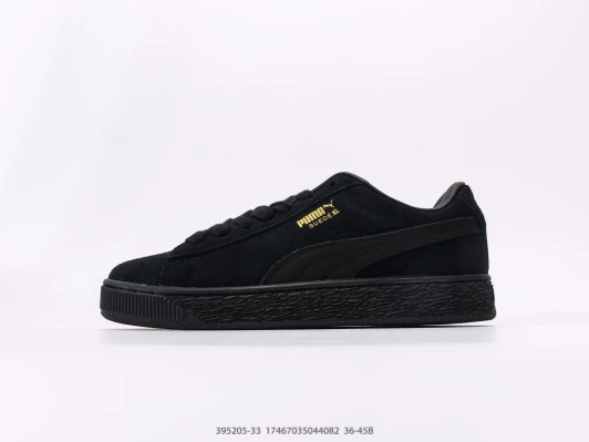 Puma Suede XL Platform Sneakers Black Suede